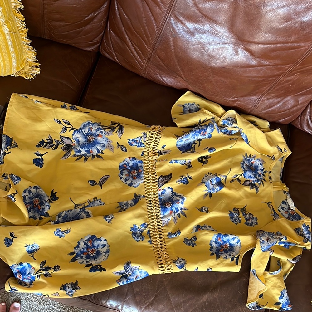 Yellow romper